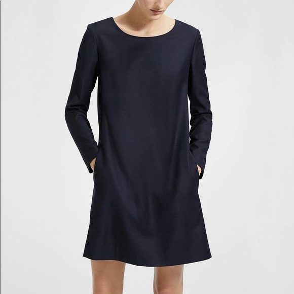 Theory Dresses & Skirts - Theory Wool Shift Dress Size P (US 0/2)